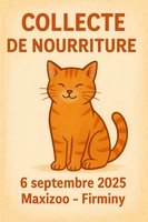 Image de l'évènement 06 Septembre 2025 - Collecte de croquettes à Maxi zoo Firminy